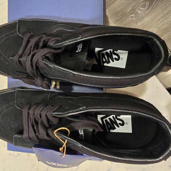 Vans OTW Sk8 Mid 83 LX ALL BLACK Mens WTAPS NOAH J CREW SIZE 10 NEW - Picture 8 of 16